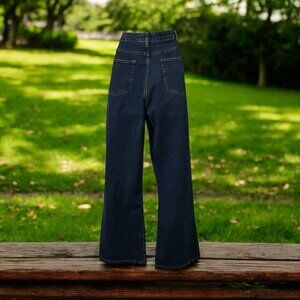 Wear Guard Womens Classic Fit Denim Blue Jeans Pants Size W16 L29 Straight Leg